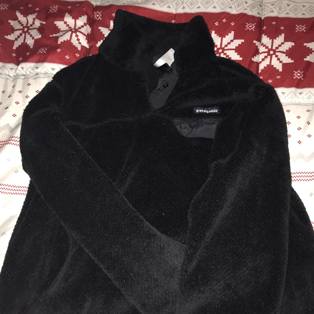 Patagonia fleece! So cozy!